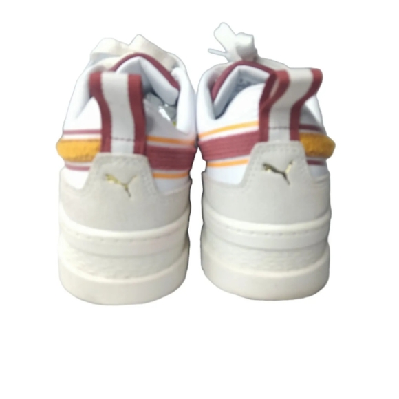 Puma Mayze New Heritage Shoes Women's Size 7.5 White Apricot' - Picture 6 of 10